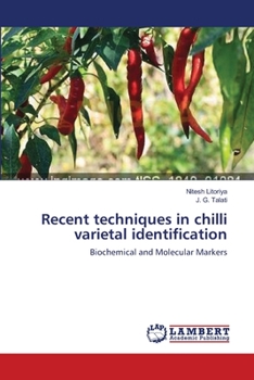 Paperback Recent techniques in chilli varietal identification Book