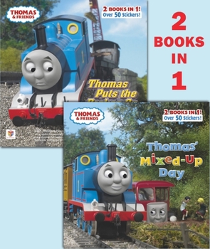 Paperback Thomas' Mixed-Up Day/Thomas Puts the Brakes on (Thomas & Friends) Book