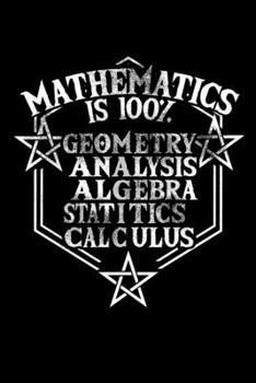 Notizbuch: Mathe Magie Lehrer Schule Statistik Witz Geschenk 120 Seiten, 6X9 (Ca. A5), Liniert