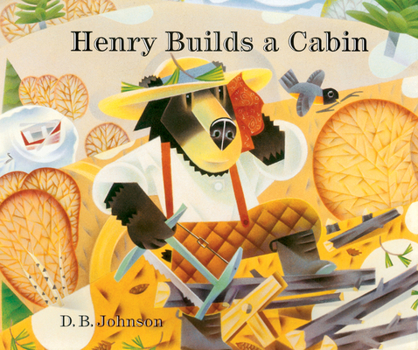 Hardcover Henry Builds a Cabin Book