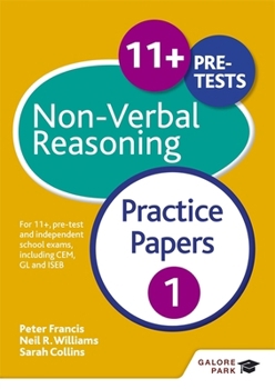 Paperback 11+ Non-Verbal Reasoning Practice Papers 1: For 11+, pre-test and independent school exams including CEM, GL and ISEB Book