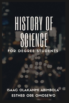Paperback HISTORY Of SCIENCE FOR DEGREE STUDENTS Book