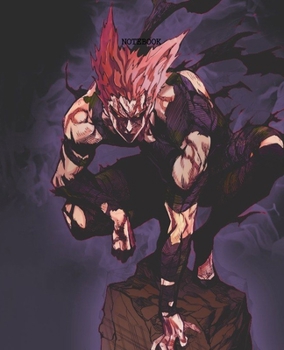 Paperback Notebook: One Punch Man Anime Soft Glossy Cover Graph Paper Pages Book 7.5 x 9.25 Inches 110 Pages Book