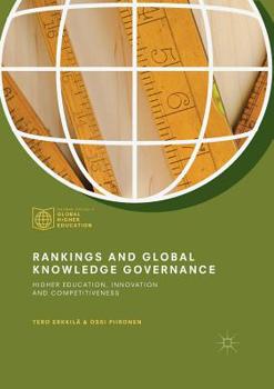 Paperback Rankings and Global Knowledge Governance: Higher Education, Innovation and Competitiveness Book