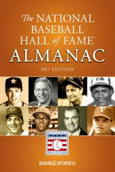 Paperback National Baseball Hall of Fame Almanac: 2017 Edition Book