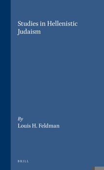 Hardcover Studies in Hellenistic Judaism Book