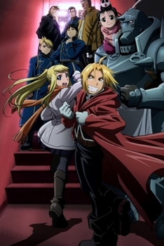 Journal: Fullmetal Alchemist Soft Glossy Cover Journal Lined Pages Book 6 x 9 Inches 110 Pages