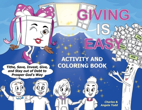 Paperback Giving Is Easy: Activity and Coloring Book