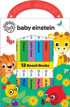 Baby Einstein - My First Library 12 Board Book Block Set - Book  of the Baby Einstein