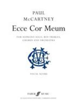 Paperback Ecce Cor Meum: Vocal Score Book