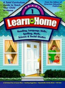Paperback Learn at Home: Grade 1 Book