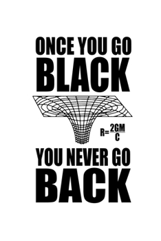 Notizbuch: Schwarzes Loch Mathe Physik Sarkasmus Geschenke 120 Seiten, 6X9 (Ca. A5), Punktraster (German Edition)