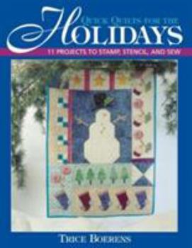 Paperback Quick Quilts for the Holidays Book