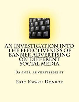 Paperback Investigation into Banner Advertisement: Banner advertisement Book