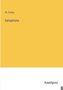 Paperback Epitaphiana Book