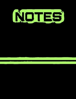Notes: (8.5 x 11") Notebook