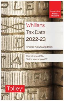 Spiral-bound Tolley's Tax Data 2022-23 (Finance Act edition) Book