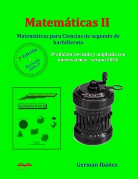 Paperback Matemáticas 2: Matemáticas para Ciencias de segundo de bachillerato [Spanish] Book