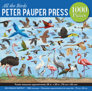 Misc. All the Birds 1,000 Piece Jigsaw Puzzle Book