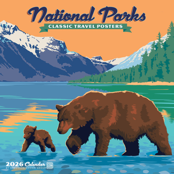 Mini-Disc National Parks (Adg) 2026 Mini Wall Calendar Book