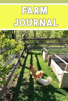 Paperback farm journal: wonderful Blank Lined Gift notebook For farm lovers it will be the Gift Idea for farm Lover. Book