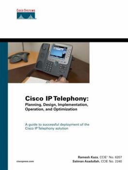 Hardcover Cisco IP Telephony: Planning, Design, Implementation, Operation, and Optimization Book