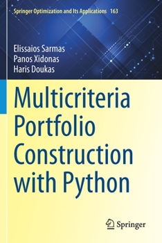 Paperback Multicriteria Portfolio Construction with Python Book
