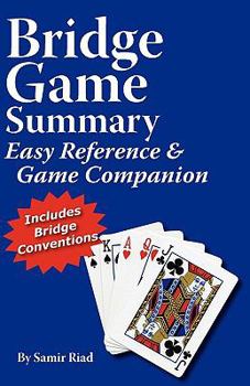Paperback Bridge Game Summary Book