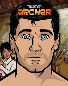 Blu-ray Archer: The Complete Season Six Book