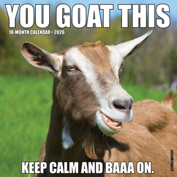 Calendar You Goat This 2026 Wall Calendar Book