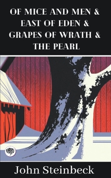 Paperback Of Mice and Men & East of Eden & Grapes of Wrath & The Pearl Book