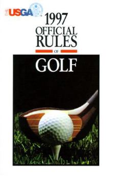 Paperback Official Rules of Golf, 1997 Book