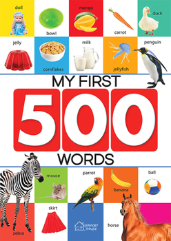Paperback My First 500 Words: Early Learning Picture Book