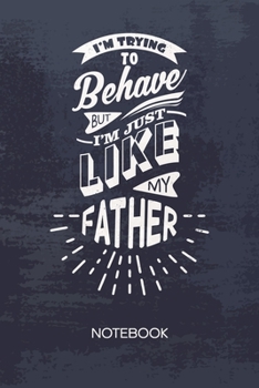 BULLET DOTTED JOURNAL: Son Notebook Dotted Grid a5 6x9 120 Pages - Family Saying Planner Father And Son Quote Diary Son Quote - Prankster Clown Gift Idea for Men and Women