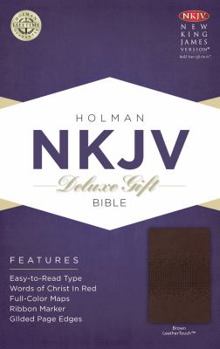 Imitation Leather Deluxe Gift Bible-NKJV Book