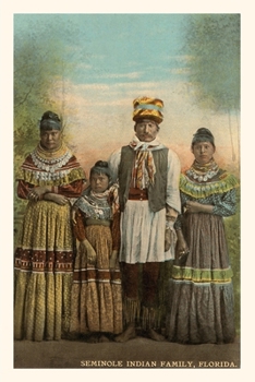 Paperback Vintage Journal Seminole Indian Family, Florida Book