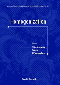 Hardcover Homogenization: In Memory of Serguei Kozlov Book