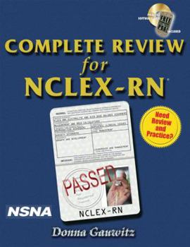 Paperback Complete Review for NCLEX-RN [With CD ROM] Book