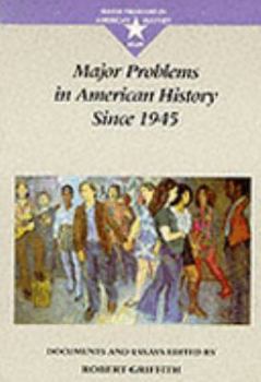 Paperback Major Problems in Recent American History Book
