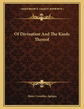 Paperback Of Divination and the Kinds Thereof Book