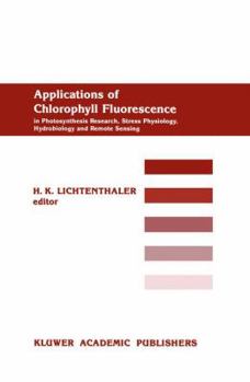 Paperback Applications of Chlorophyll Fluorescene Book
