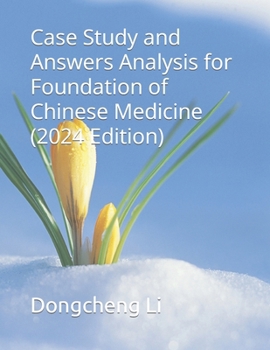 Paperback Case Study and Answers Analysis for Foundation of Chinese Medicine Book