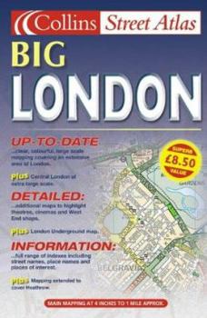 Spiral-bound Collins London Street Atlas Book