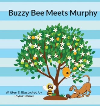 Hardcover Buzzy Bee Meets Murphy [Large Print] Book