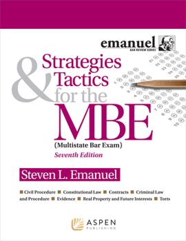 Paperback Strategies & Tactics for the MBE Book