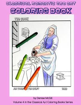 Paperback Classical Romantic Era Art Coloring Book