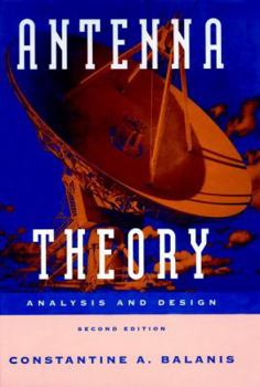 Hardcover Antenna Theory: Analysis and Design, 2nd Edition Book