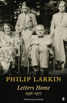 Paperback Philip Larkin: Letters Home Book