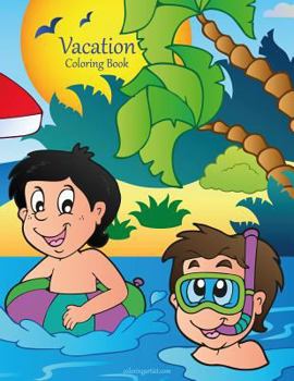 Paperback Vacation Coloring Book 1 Book