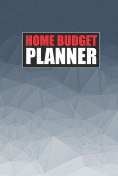 Paperback home budget planner: home budget book monthly, home budget workbook, planner organizer, Book